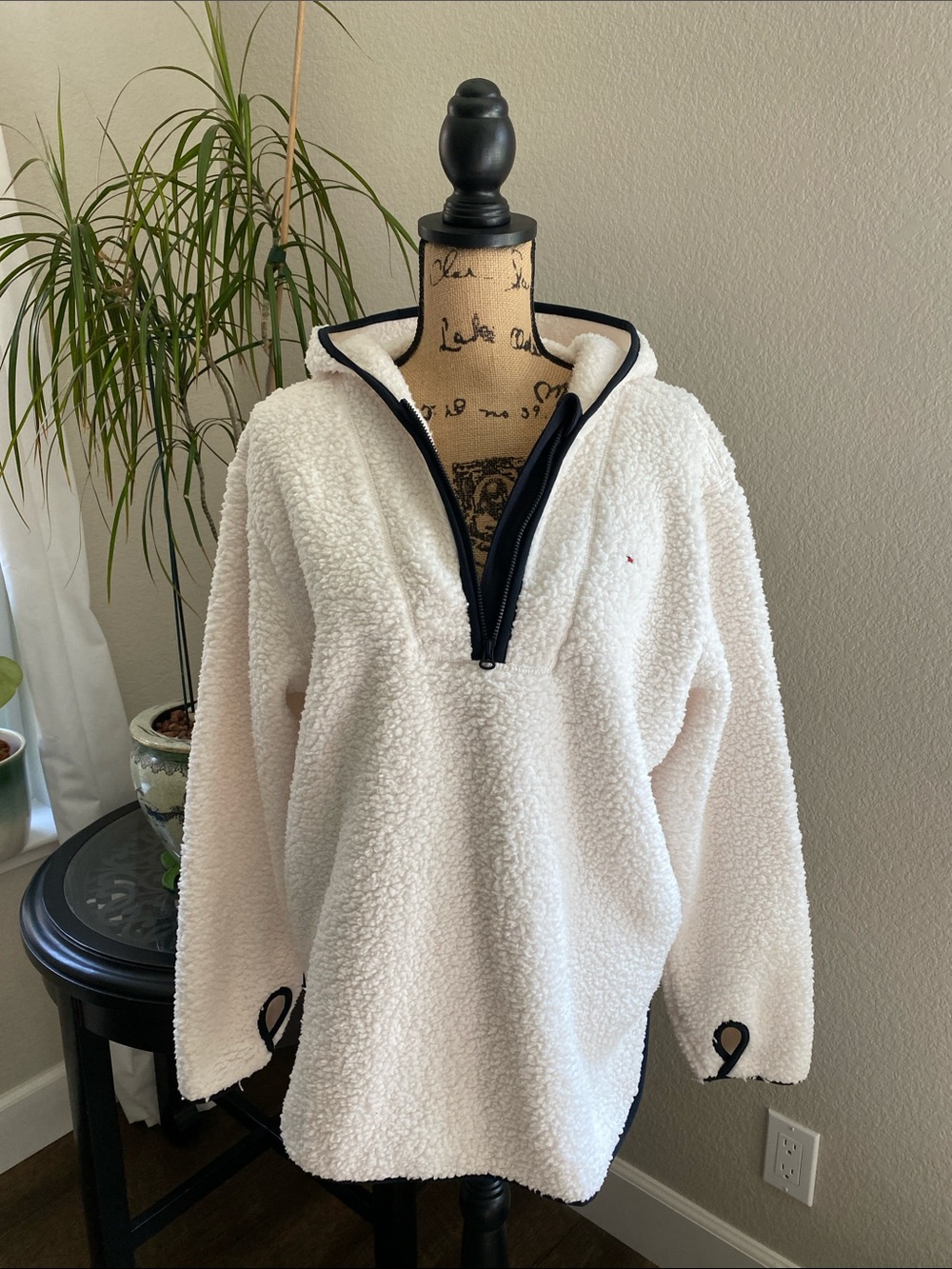 Tommy Hilfiger Sherpa Half-Zip Hoodie